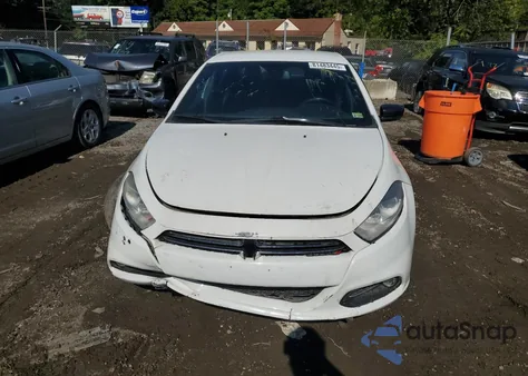 2015 Dodge Dart Sxt из США, поврежденный, VIN 1C3CDFBB2FD267388